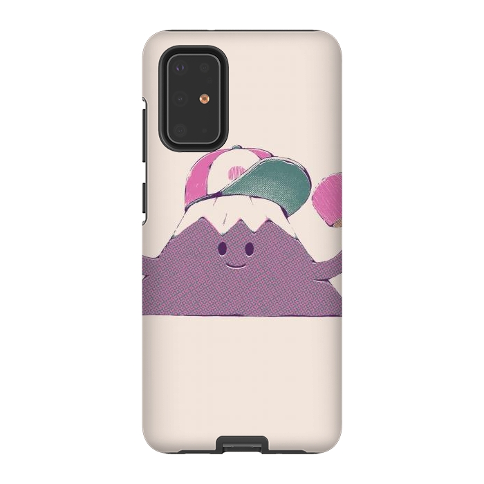 Galaxy S20 Plus StrongFit Mount Fuji Summer Sticker by Ilustrata