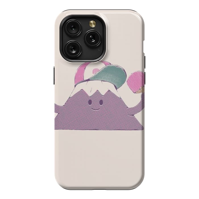 iPhone 15 Pro Max StrongFit Mount Fuji Summer Sticker by Ilustrata