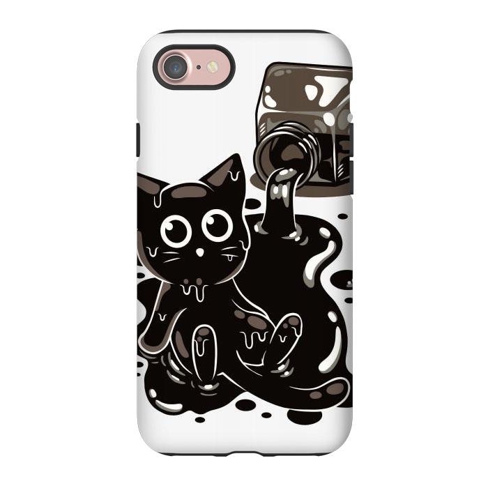 iPhone 7 StrongFit Ink Kitty by LM2Kone