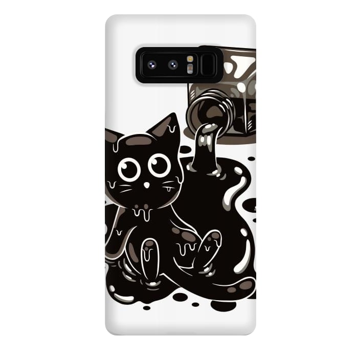 Galaxy Note 8 StrongFit Ink Kitty by LM2Kone