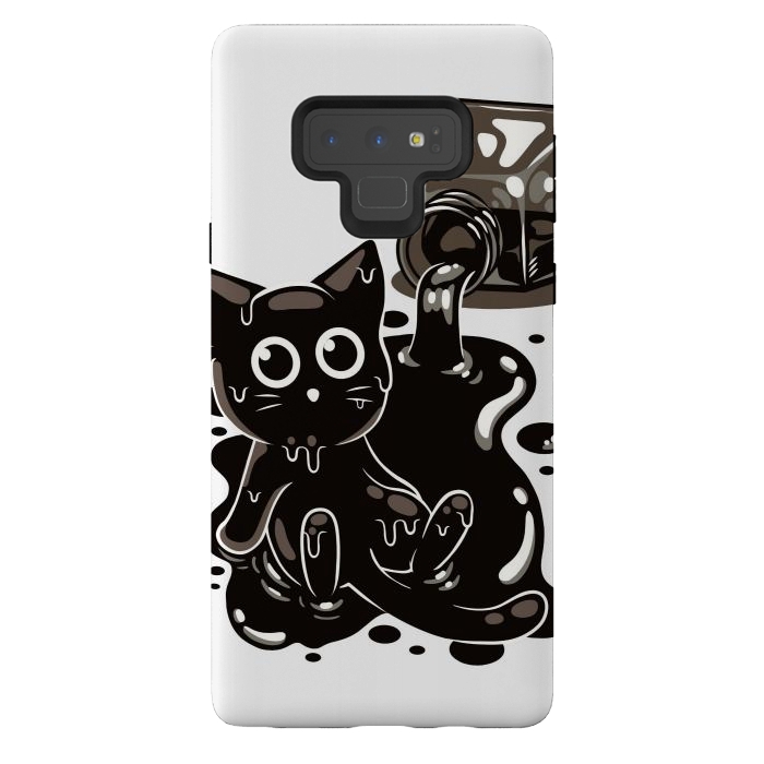 Galaxy Note 9 StrongFit Ink Kitty by LM2Kone