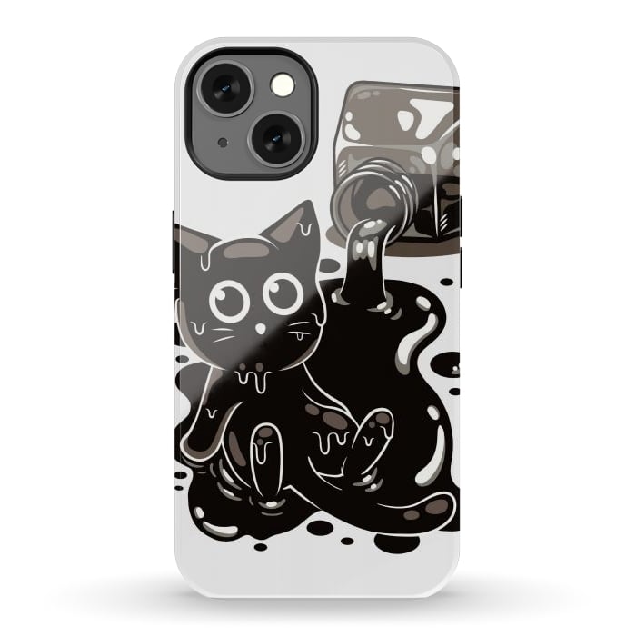 iPhone 13 StrongFit Ink Kitty by LM2Kone
