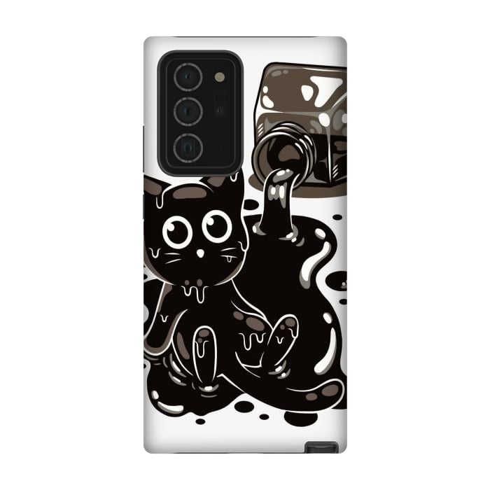 Galaxy Note 20 Ultra StrongFit Ink Kitty by LM2Kone