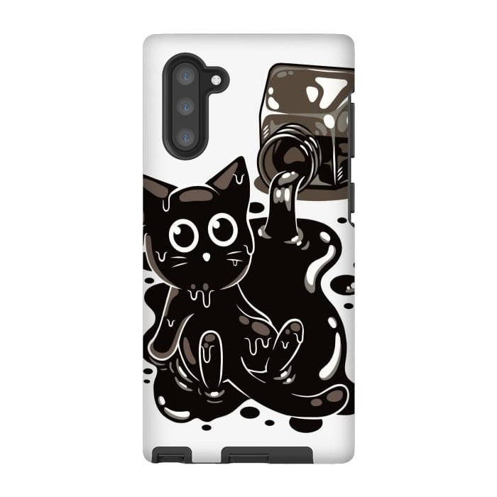 Galaxy Note 10 StrongFit Ink Kitty by LM2Kone