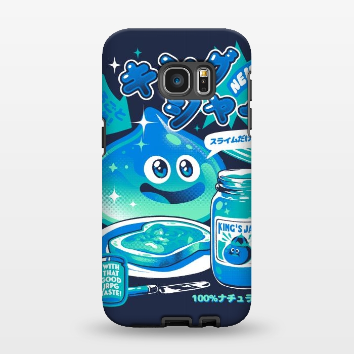 Galaxy S7 EDGE StrongFit New Slime Jam  by Ilustrata