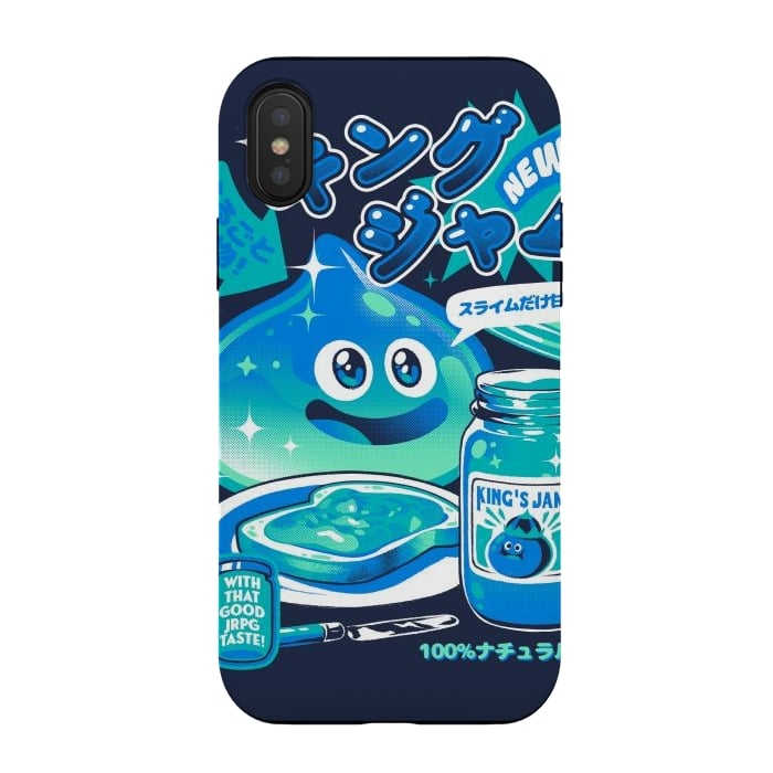 iPhone Xs / X StrongFit New Slime Jam  by Ilustrata
