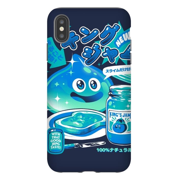 iPhone Xs Max StrongFit New Slime Jam  by Ilustrata