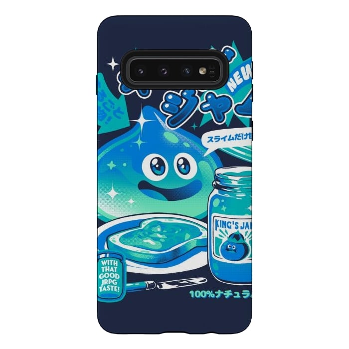 Galaxy S10 StrongFit New Slime Jam  by Ilustrata