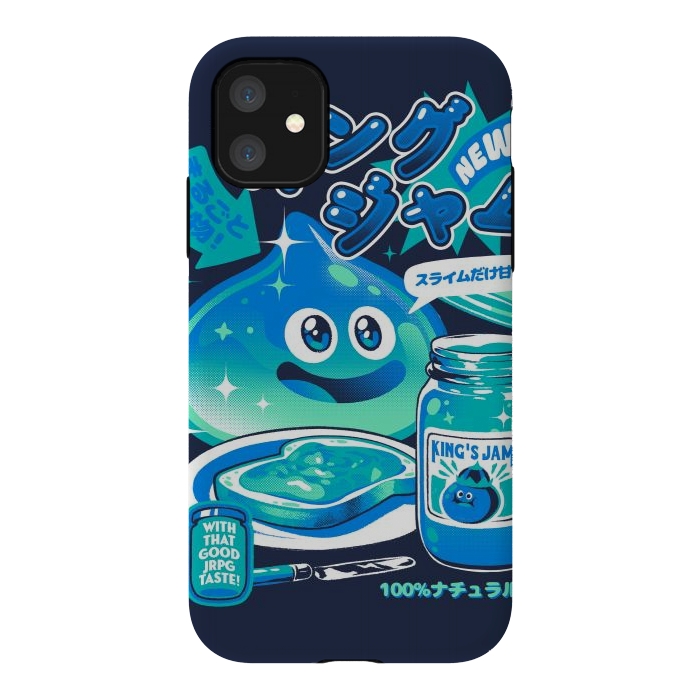 iPhone 11 StrongFit New Slime Jam  by Ilustrata