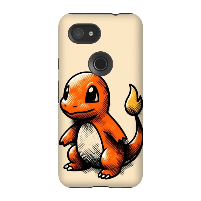 Pixel 3A StrongFit Charmander  by Winston