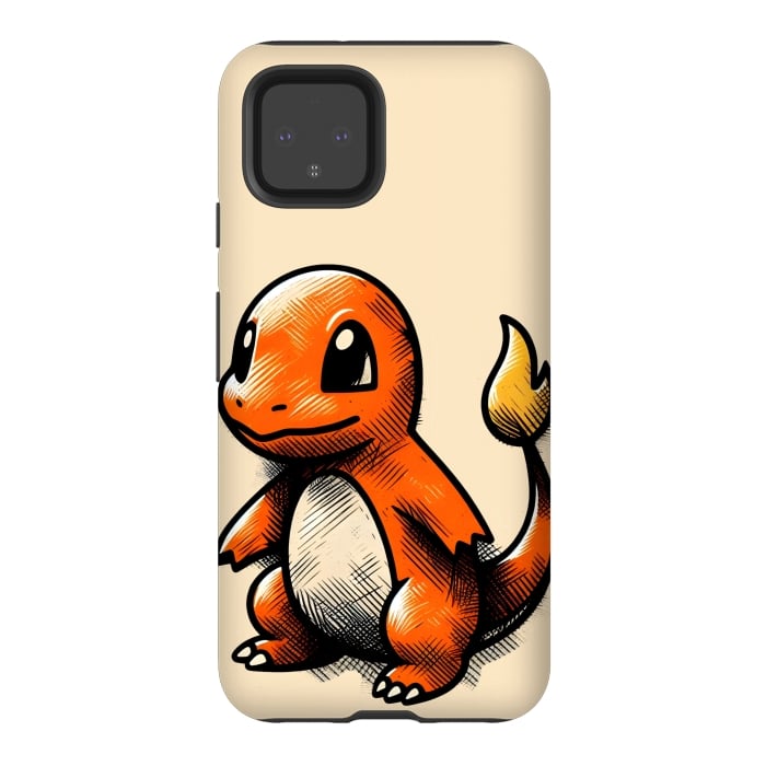 Pixel 4 StrongFit Charmander  by Winston