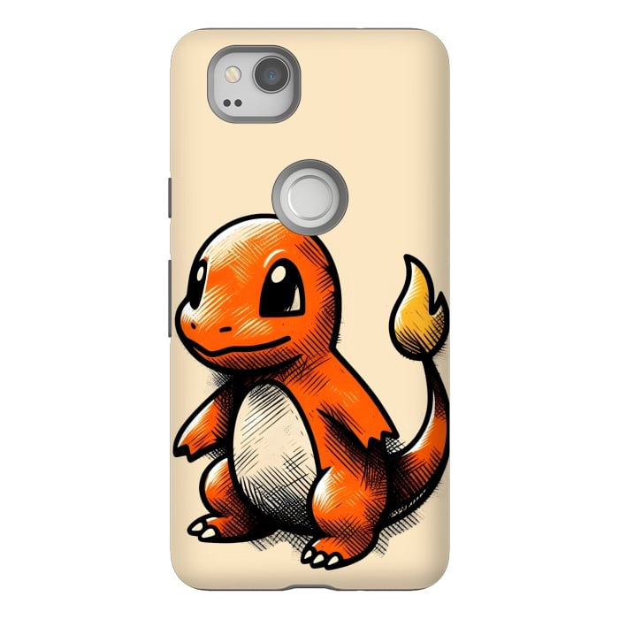 Pixel 2 StrongFit Charmander  by Winston
