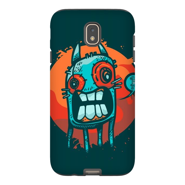 Galaxy J7 StrongFit happy monster by Manuvila