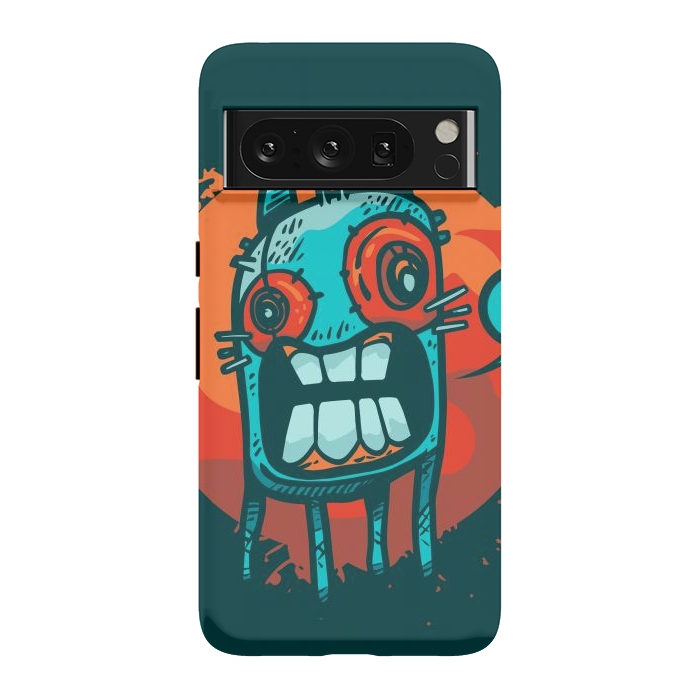 Pixel 8 Pro StrongFit happy monster by Manuvila