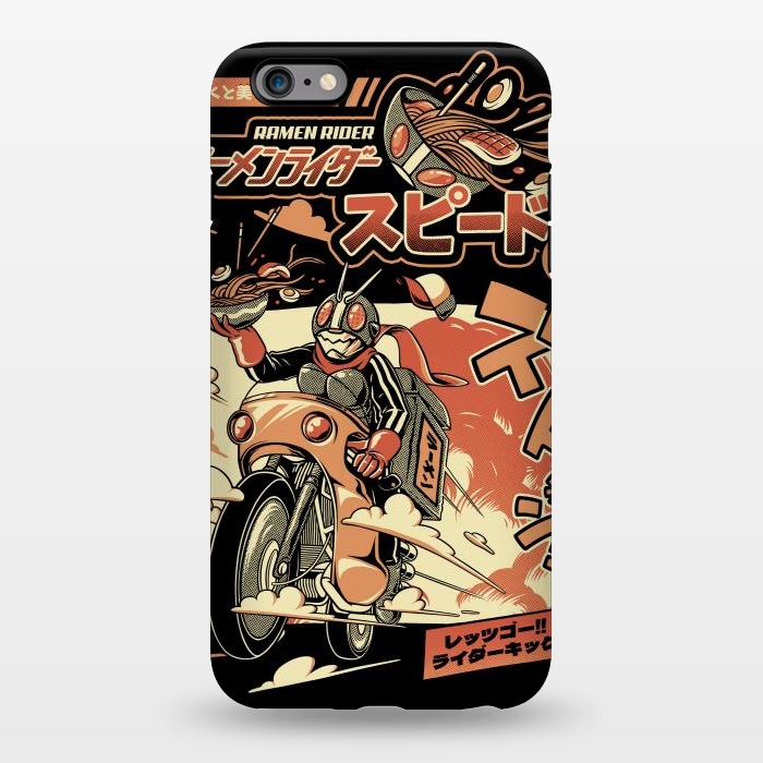iPhone 6/6s plus StrongFit Ramen Rider - Black Version by Ilustrata