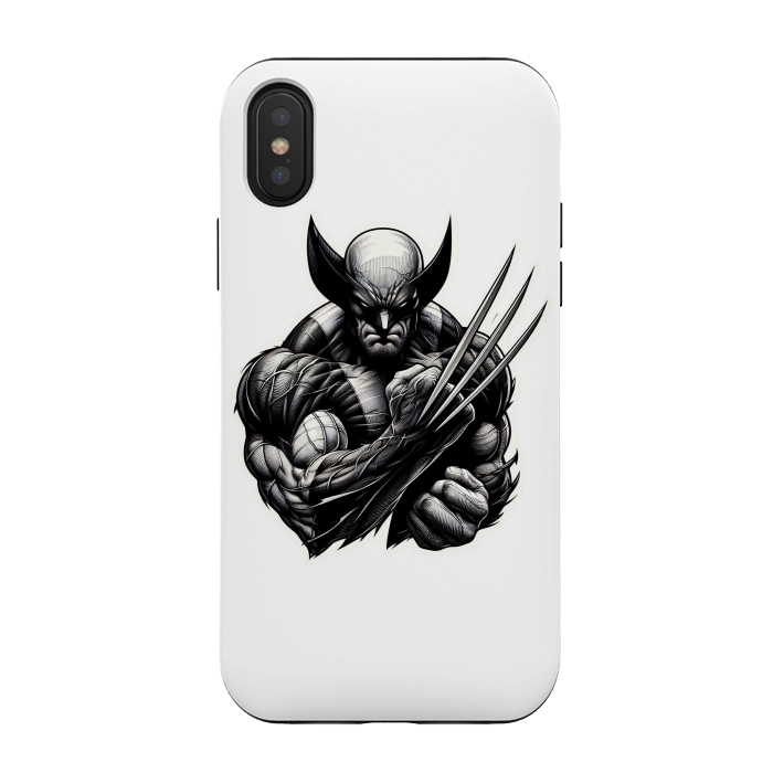 iPhone Xs / X StrongFit Wolverine  by Winston