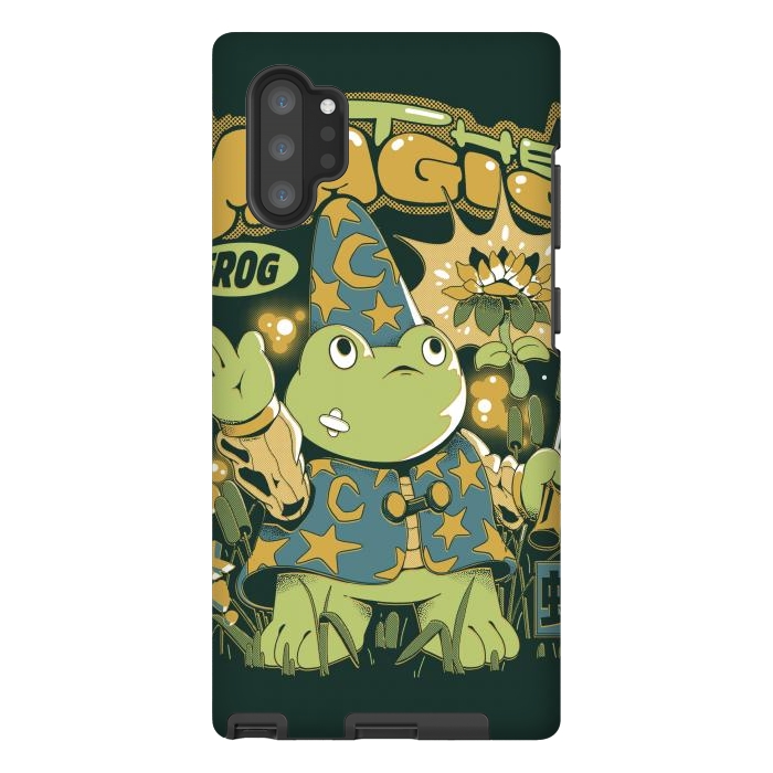 Galaxy Note 10 plus StrongFit Magic Frog by Ilustrata