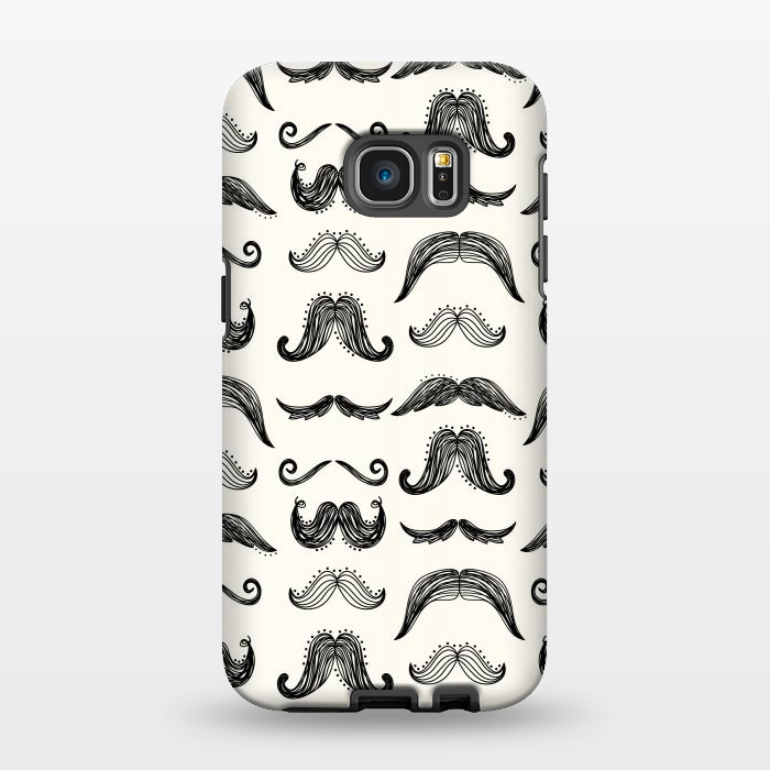 Galaxy S7 EDGE StrongFit Moustache by TracyLucy Designs