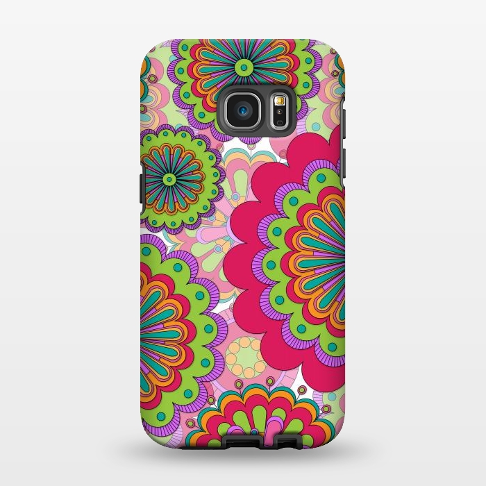 Galaxy S7 EDGE StrongFit Funky by Shelly Bremmer