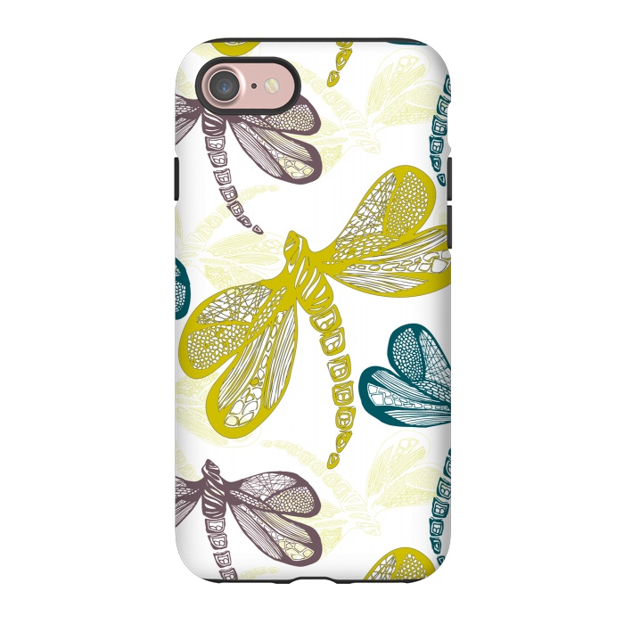 iPhone 7 StrongFit Dragon fly by Julie Hamilton