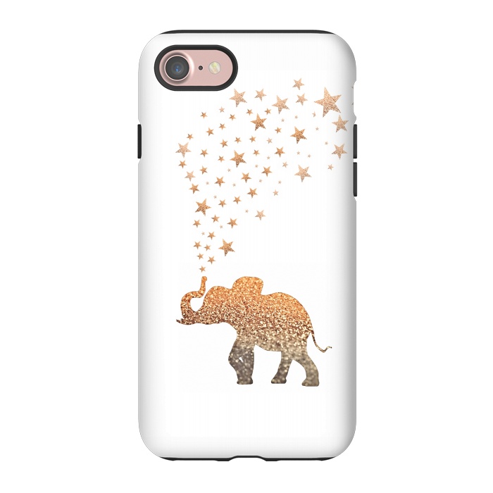 iPhone 7 StrongFit Gatsby Elephant Chain by Monika Strigel