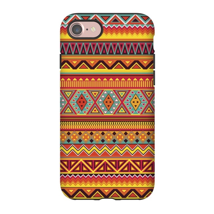 iPhone 7 StrongFit AZTEC PATTERN by Diego Tirigall