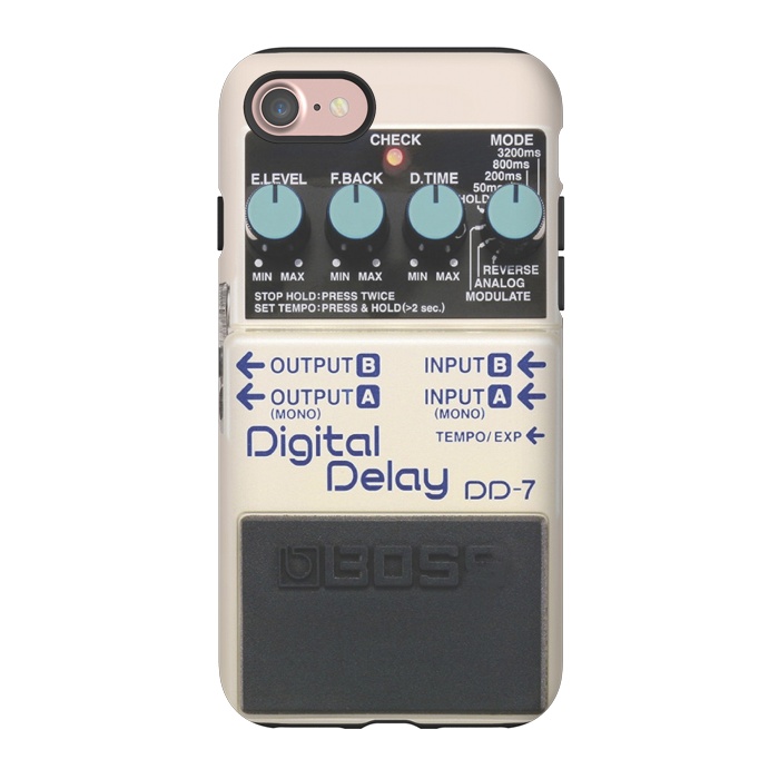 iPhone 7 StrongFit CASE DIGITAL DELAY by Diego Tirigall