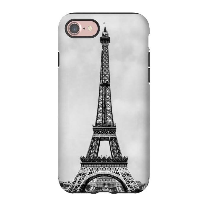 iPhone 7 StrongFit Tour Eiffel Retro by Bruce Stanfield