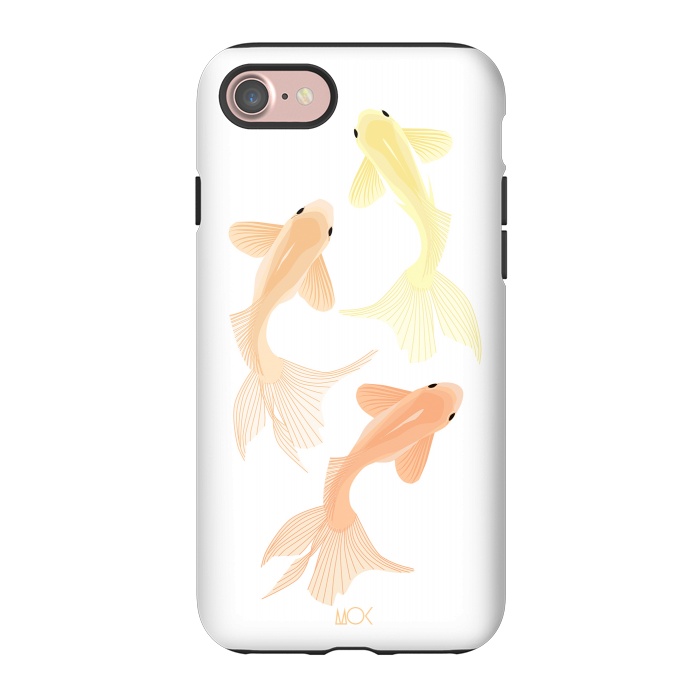iPhone 7 StrongFit Gold Fish by M.O.K.