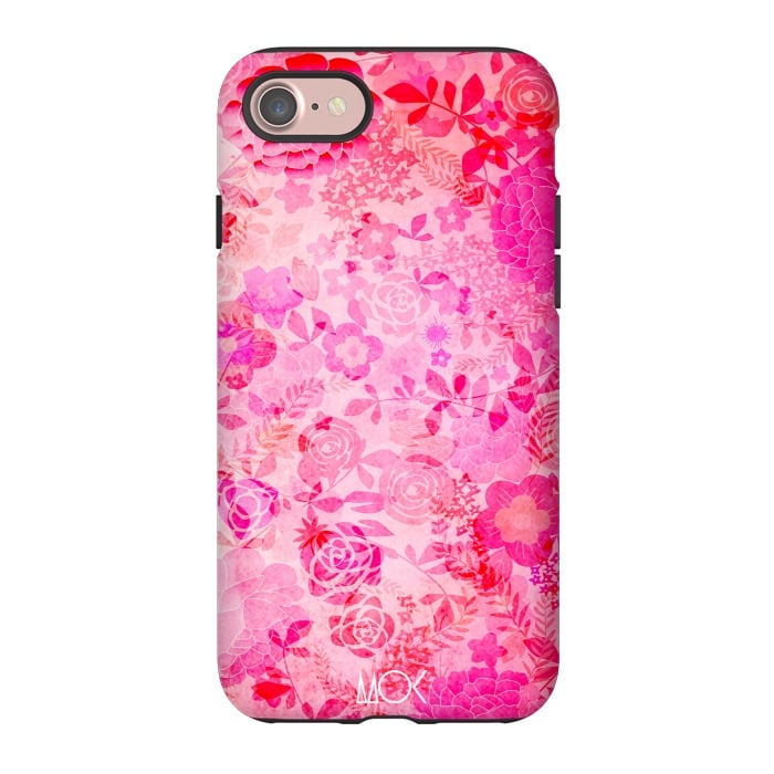 iPhone 7 StrongFit Rose Floral by M.O.K.