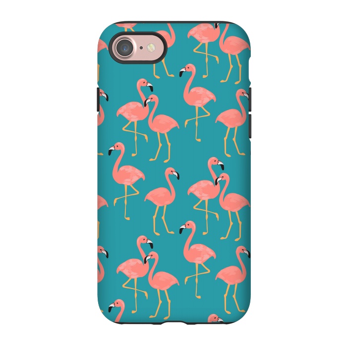 iPhone 7 StrongFit Flamingo by Leska Hamaty