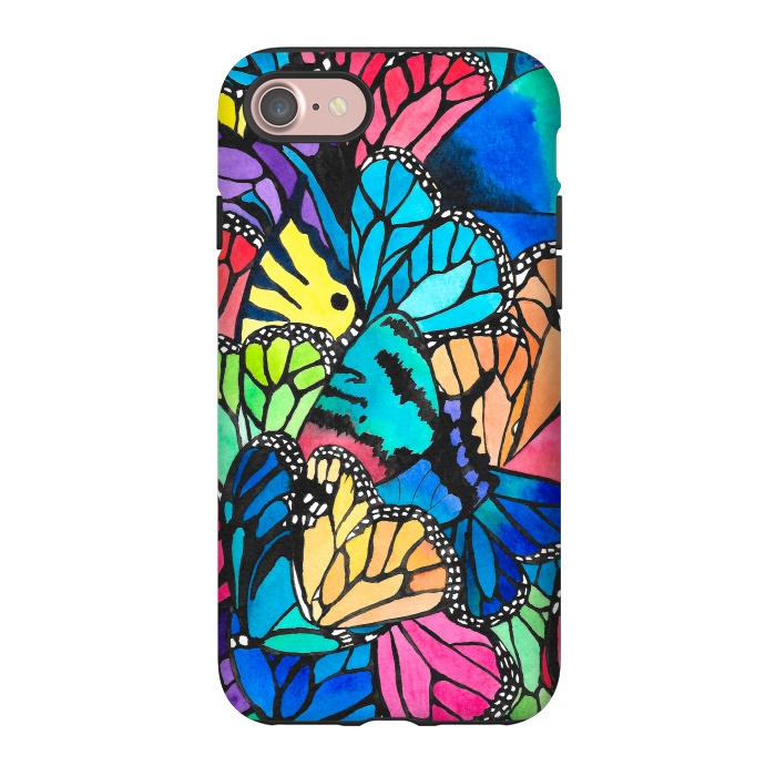 iPhone 7 StrongFit Butterfly Spark by Amaya Brydon