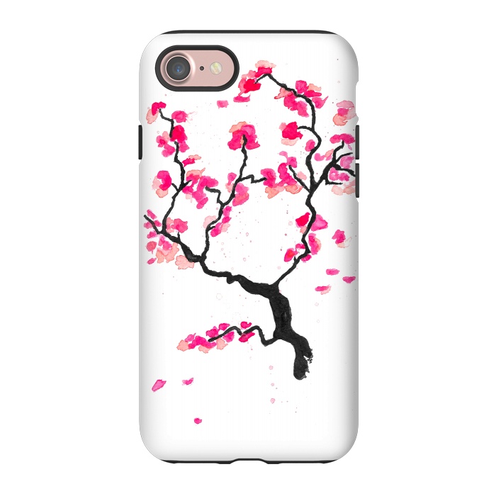 iPhone 7 StrongFit Cherry Blossoms by Amaya Brydon