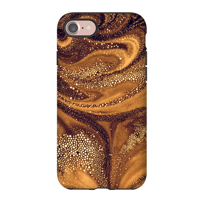 iPhone 7 StrongFit Molten Core by Eleaxart