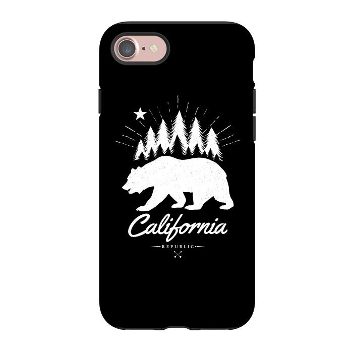 iPhone 7 StrongFit California Republic by Mitxel Gonzalez