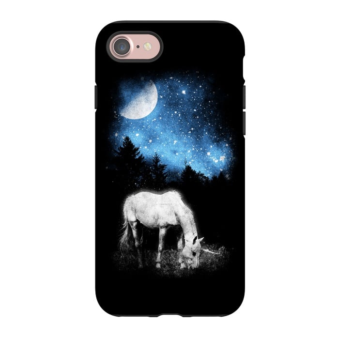 iPhone 7 StrongFit Mooonlight Unicorn by Mitxel Gonzalez