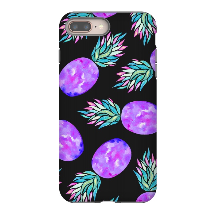 iPhone 7 plus StrongFit Pineapple a la mode by Amaya Brydon