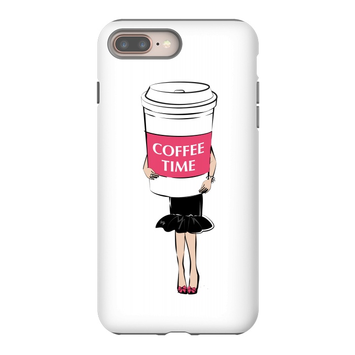 iPhone 7 plus StrongFit Coffee Lover by Martina