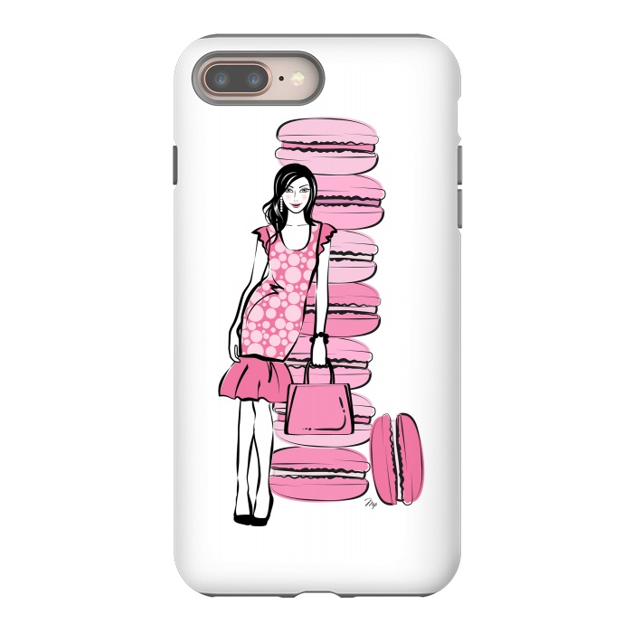iPhone 7 plus StrongFit Macaron Lover by Martina