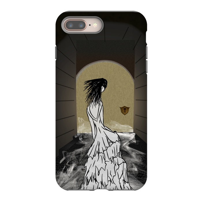 iPhone 7 plus StrongFit Ghost in the Hallway by Amy Smith