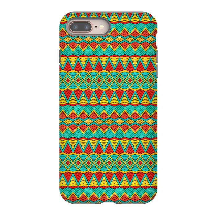 iPhone 7 plus StrongFit Tribal Soul by Pom Graphic Design