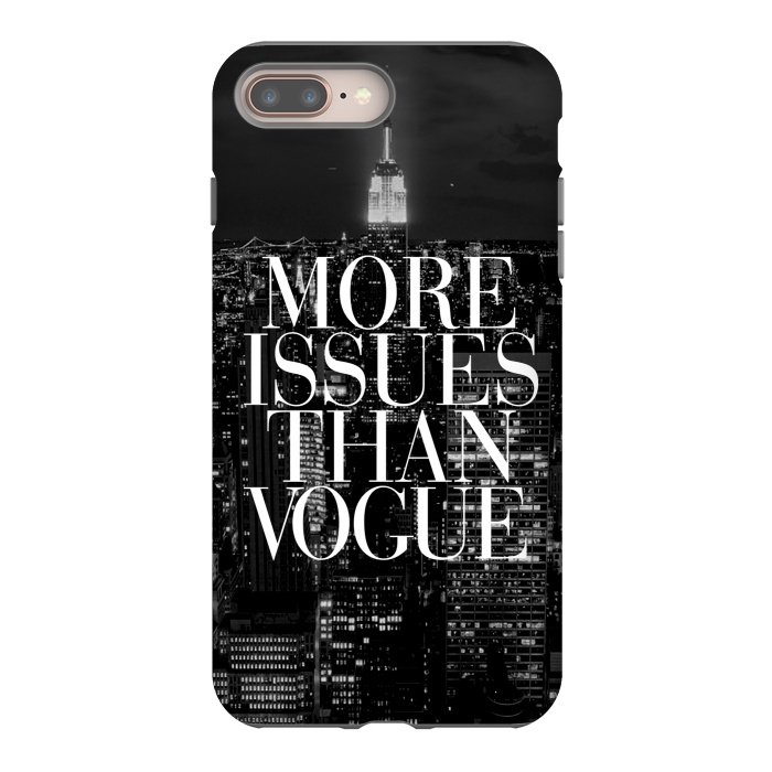 iPhone 7 plus StrongFit Siphone vogue issues nyc skyline by Rex lambo