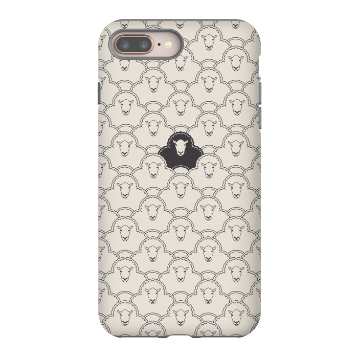 iPhone 7 plus StrongFit Black Sheep by Davies Babies