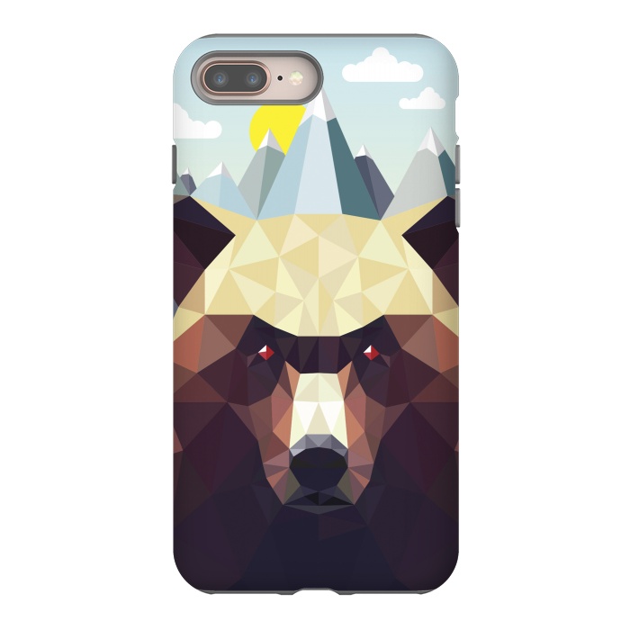 iPhone 7 plus StrongFit Bear Mountain by Davies Babies