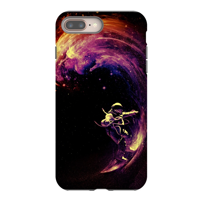 iPhone 7 plus StrongFit Space Surfing by Nicebleed