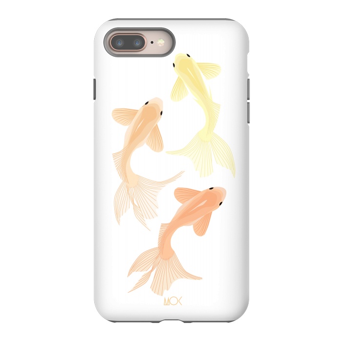 iPhone 7 plus StrongFit Gold Fish by M.O.K.