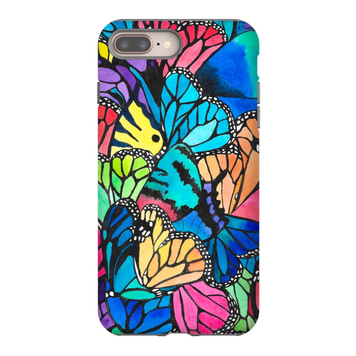 iPhone 7 plus StrongFit Butterfly Spark by Amaya Brydon