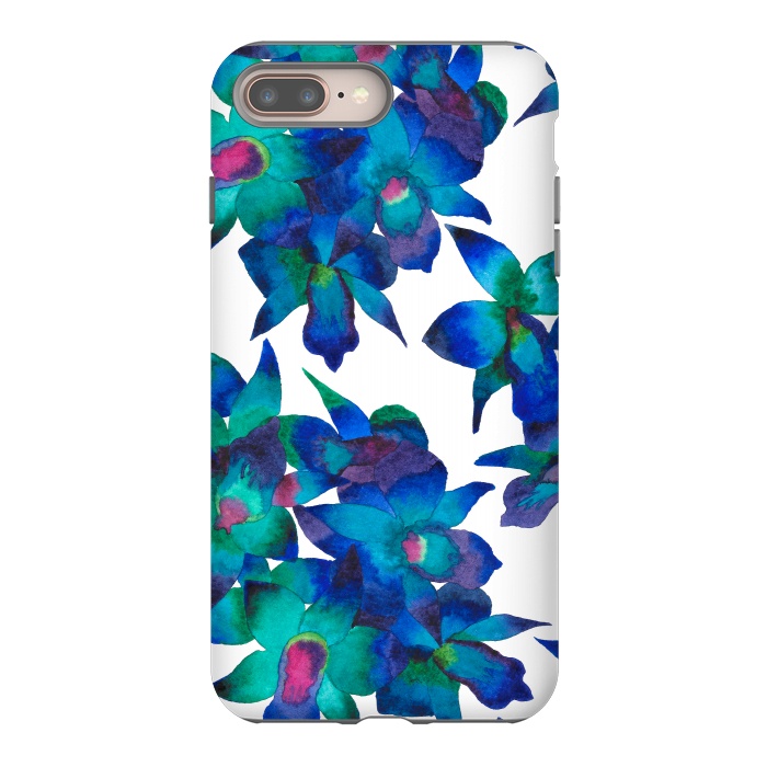 iPhone 7 plus StrongFit Oceanic Orchid Fascination by Amaya Brydon