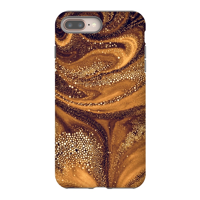 iPhone 7 plus StrongFit Molten Core by Eleaxart
