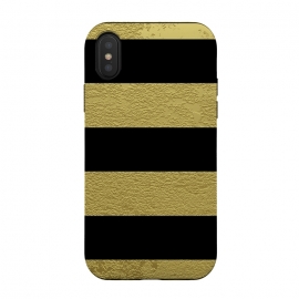 Black and Gold Stripes by Alemi